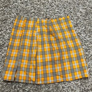 Plaid Skirt
